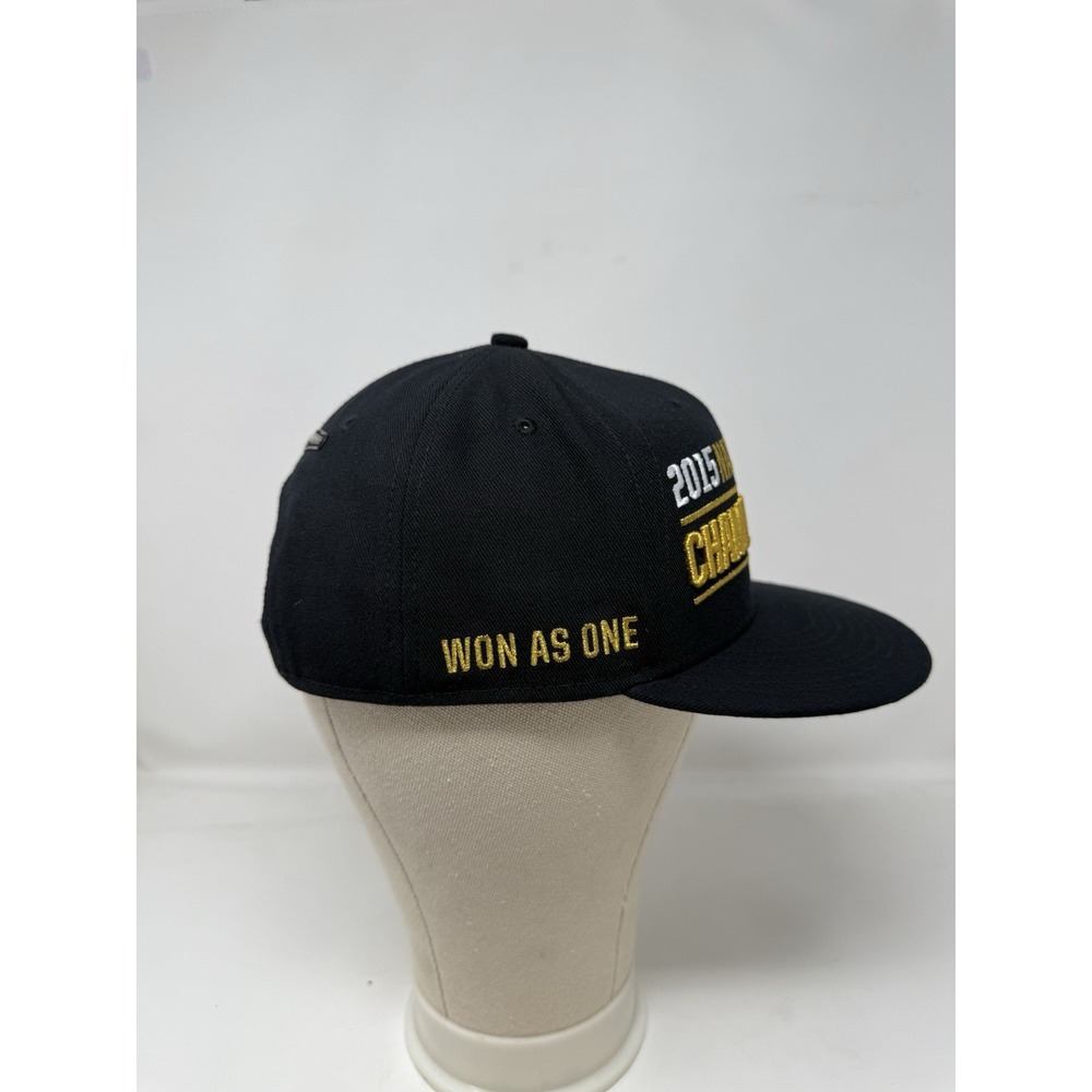 Nike Alabama Crimson Tide 2015 National Champions Snapback Hat Black Dri-FIT Cap - Picture 5 of 8